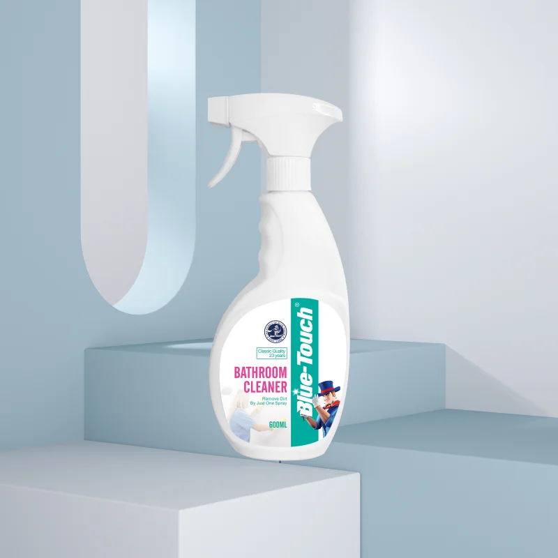Blue-Touch Bathroom Cleaner Liquid Ceramic Tile Glass Bathtub Cleaning Spray 600ml