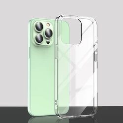 Wholesale Crystal Clear Shockproof Hard PC Phone Shell Drop Protection Non Yellowing Transparent Thin Phone Case for iPhone 14