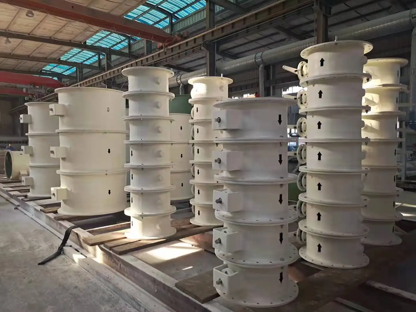 FRP Butterfly Damper  Manual Air Valve Suction Control Valve/SCV