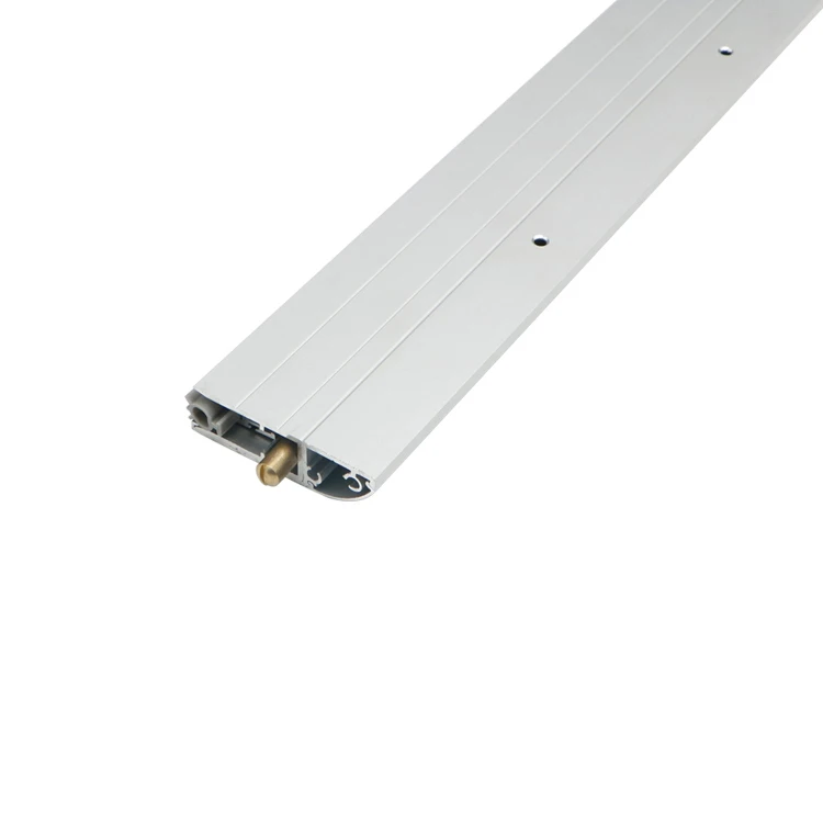 Modern Simple Automatic Lift Sealing Strip Bar Drop Down Bottom Door U Type Edge Groove Hidden Sealing Bar