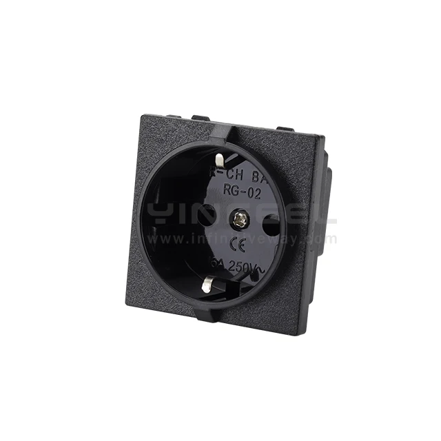 Schuko German Cabinet Mounted Socket Outlet Model No. IF-DES-50N