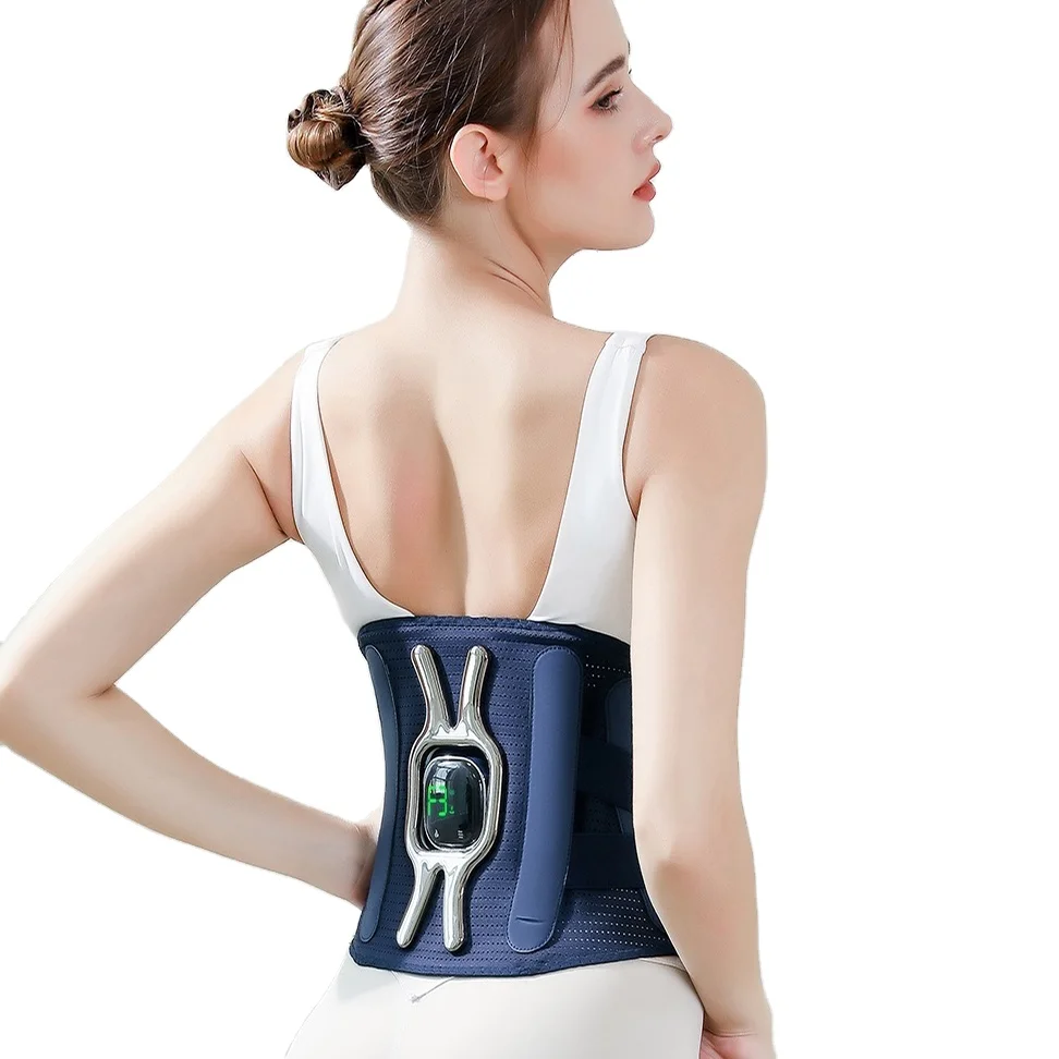 Adjustable Heating and vibrating Wrap waist massage 360° Full Coverage Massage belt for waist care massager