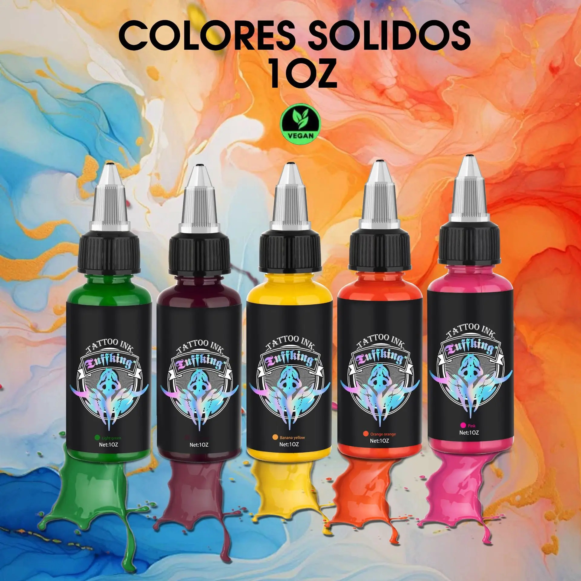 New Arrival High Quality Tattoo Ink  Body Art Non-toxic Skin Friendly Professional Tattoo Ink