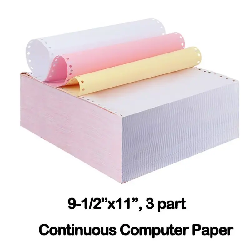 2 Ply Invoice Carbonless Paper A4 Ream Ncr 50gsm 2 Ply 9.5 X 11 Inch Box Offset Printing Custom Size Accepted 2/3/4/5/6 Layers
