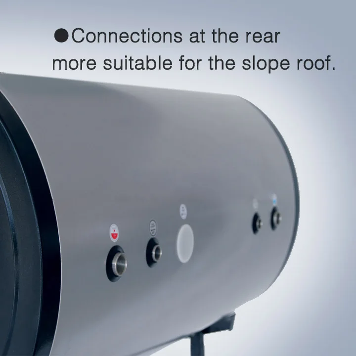 150L 300L Flat Plate supplier solar water heaters 200lit with 1250*2000*80mm solar collector