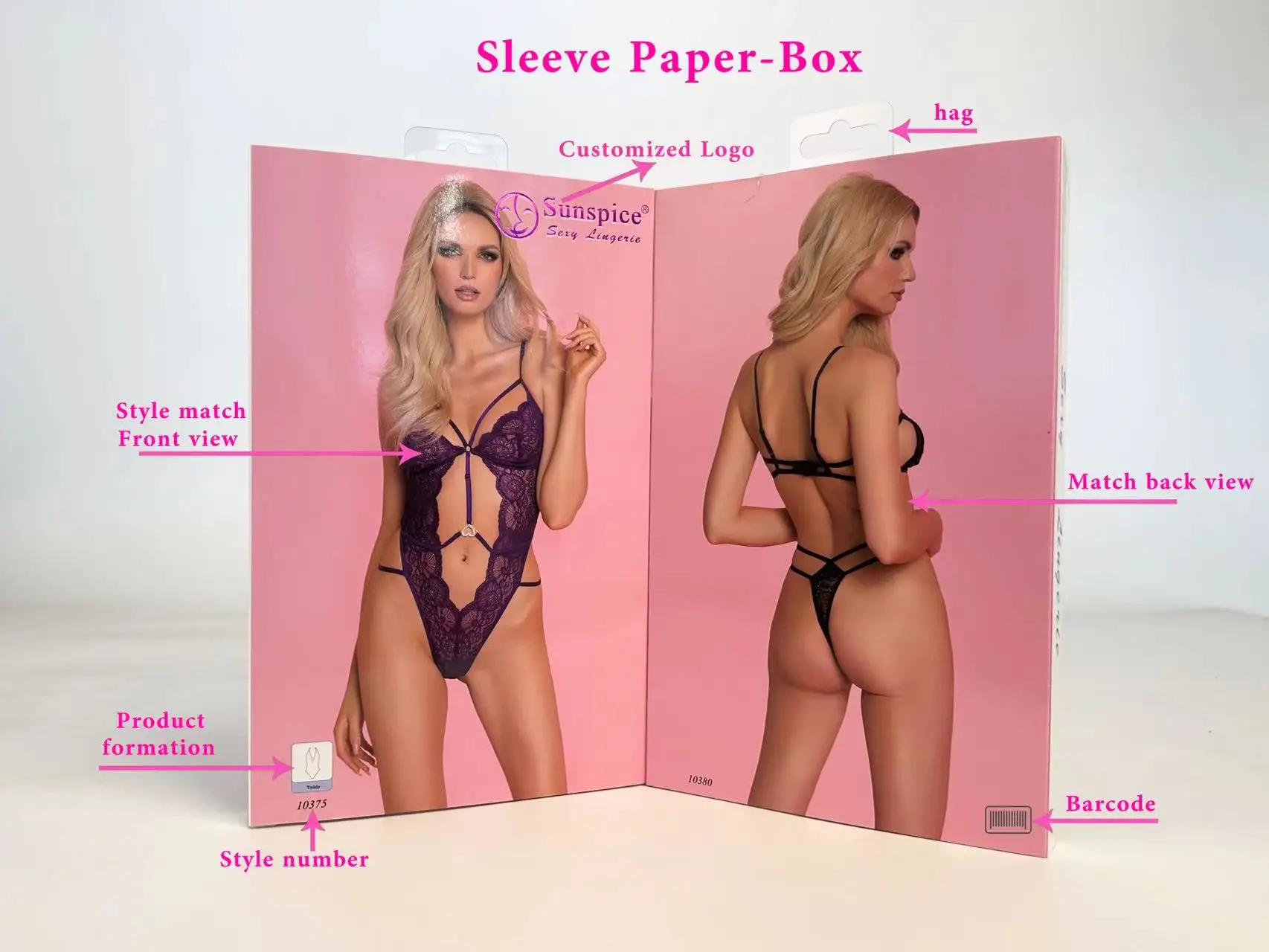 Sunspice black garter set bodysuit with garter lace cuff match stocking nightwear women lingerie sexy underwear exotic