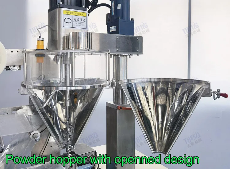 plastic roll film automatic powder packing machine manual detergent powder filling packing machine powder packing pod machine