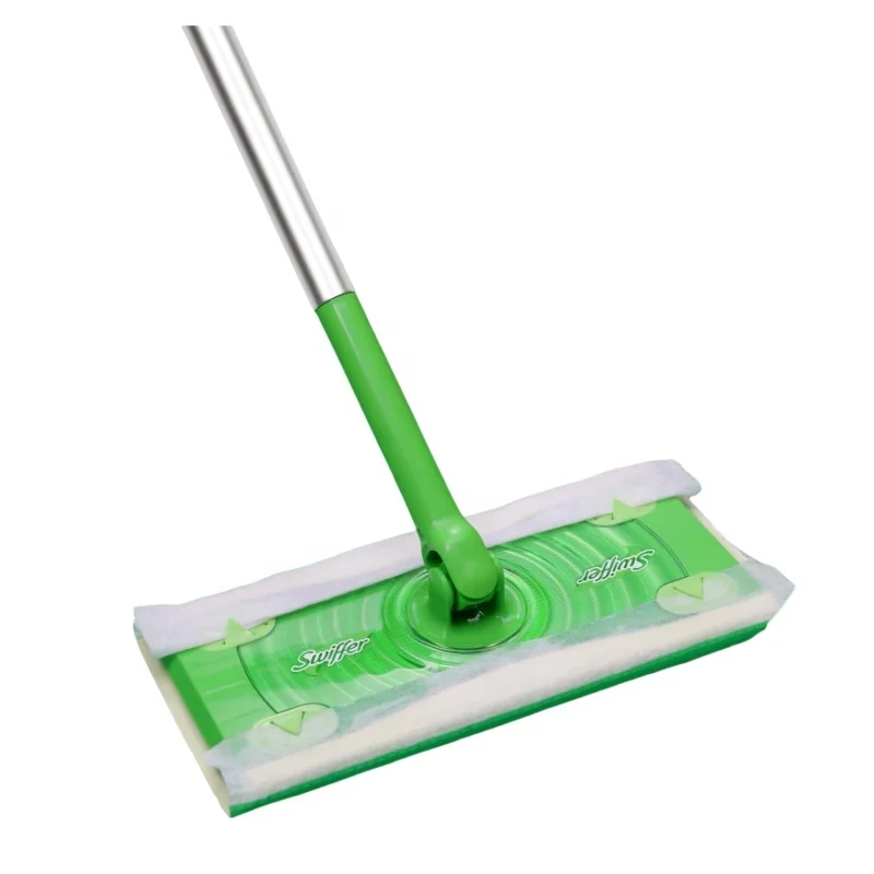 S wiffer Sweeper 2-in-1 Dry + Wet Floor Mopping and Sweeping Kit Multi-Surface Kit for Floor Cleaning
