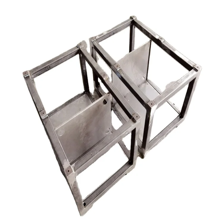 cheap price welding projects  heavy structure steel frame machine racks machine frame rack