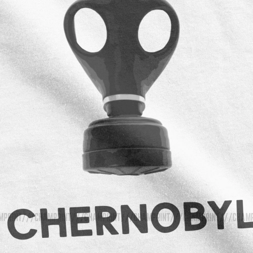 
Chernobyl T Shirt Men Cotton Vintage T-Shirt Disaster Nuclear Russia Ukraine Radioactive Cccp Tee Shirt Short Sleeve Tops Adult 