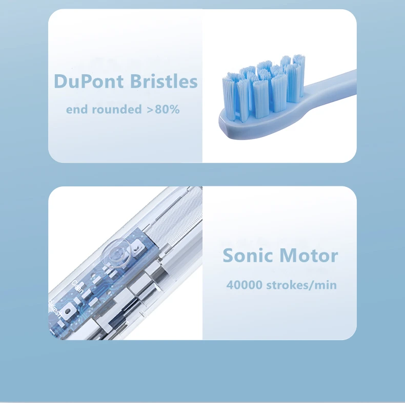 U Shaped Whiten Toothbrush Oscillating Rotative Electric Toothbrush  With Travel Case UV Case For Wholesale  OEM/ODM