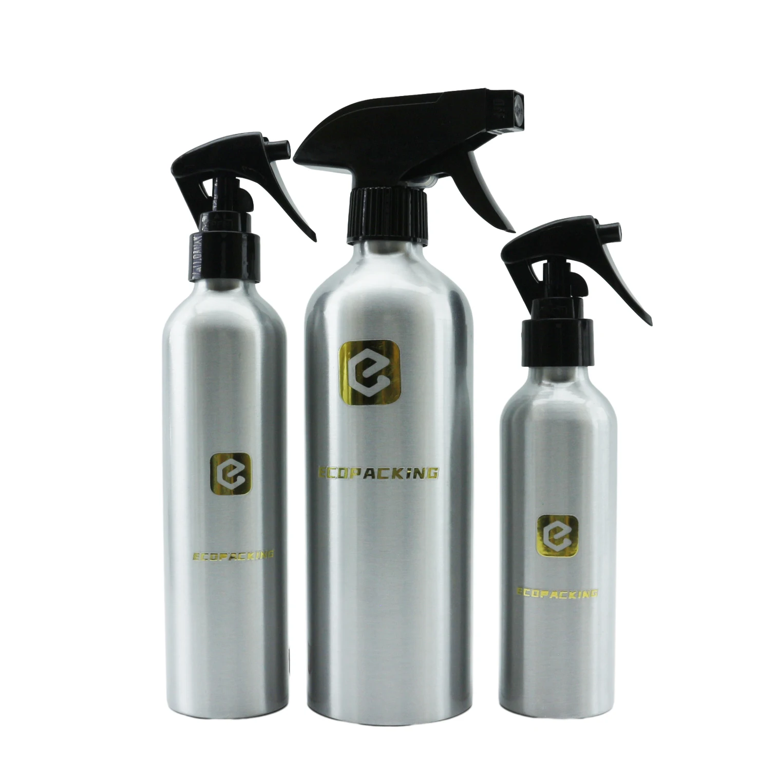 matte black 1oz 2oz 4oz 8oz 16oz metal aluminum cosmetics spray bottle for sale kitchen cleanser fine mist sprayer DDD888