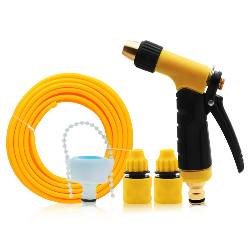Multifunction high pressure garden pipe car vehicle wash machine water gun set kit