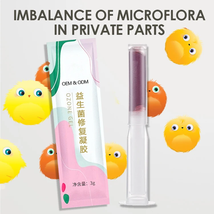 OEM Private Lubricated Yoni Gel Anti Itch Anti-Smell Probiotic Bacteria Tightening Vaginal Tightening Gel