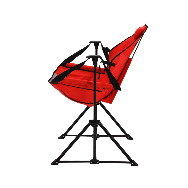 Factory supply discount price foldable moon chair camping chair folding beach chair