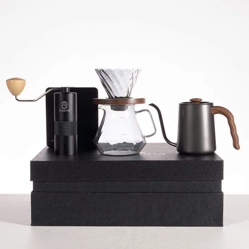 Factory wholesale Coffee Gift Box Set coffee set Travel Portable Coffee Set
