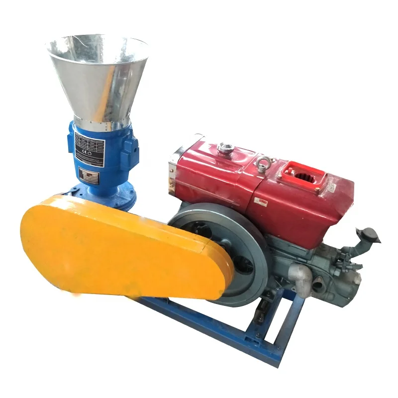 Automatic,Convenient,Operational,Beautiful and Simple Animal feed/wood pellet flat die pellet machine