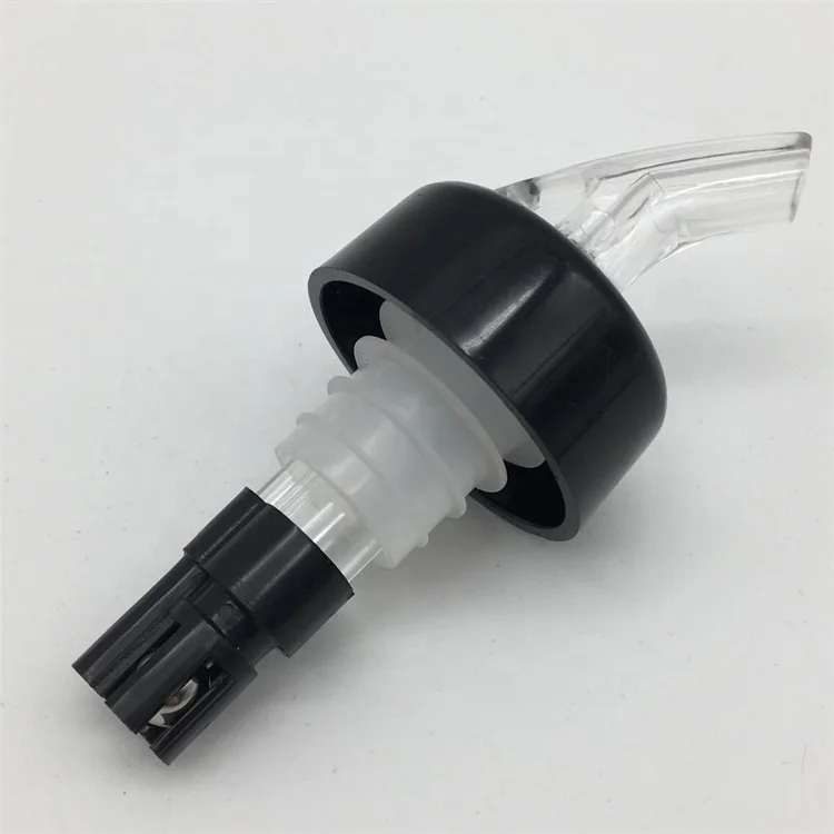 Bar Stainless Steel Plastic Measured 1/2/3/4/5 oz Olive Oil Vinegar Wine Bottle Liquor Speed Tapered Spout Pourer Dispenser