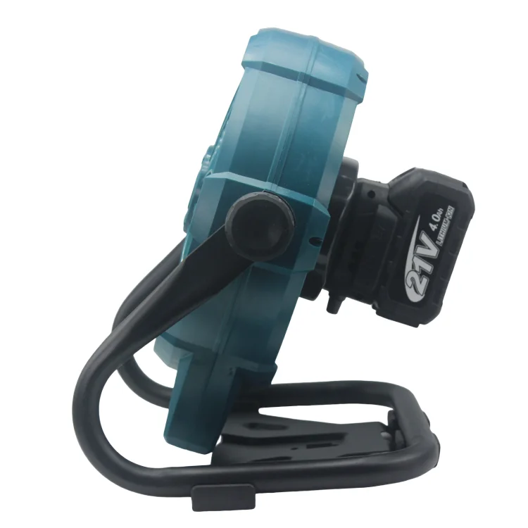 Custom Wholesale 21V Table  Solar Power  Battery Low Noise Rechargeable Electric Lithium Fan