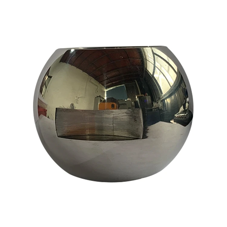 Manufacturer High Quality Stainless Steel 201 Floating Straight Through Valve Ball DN50
