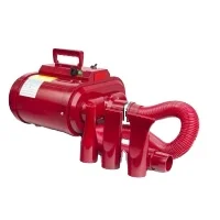 Hot Dog Hair Dryer for Small Pets Low Noise Plastic and Copper Grooming Tool for Halloween Pet Cleaning