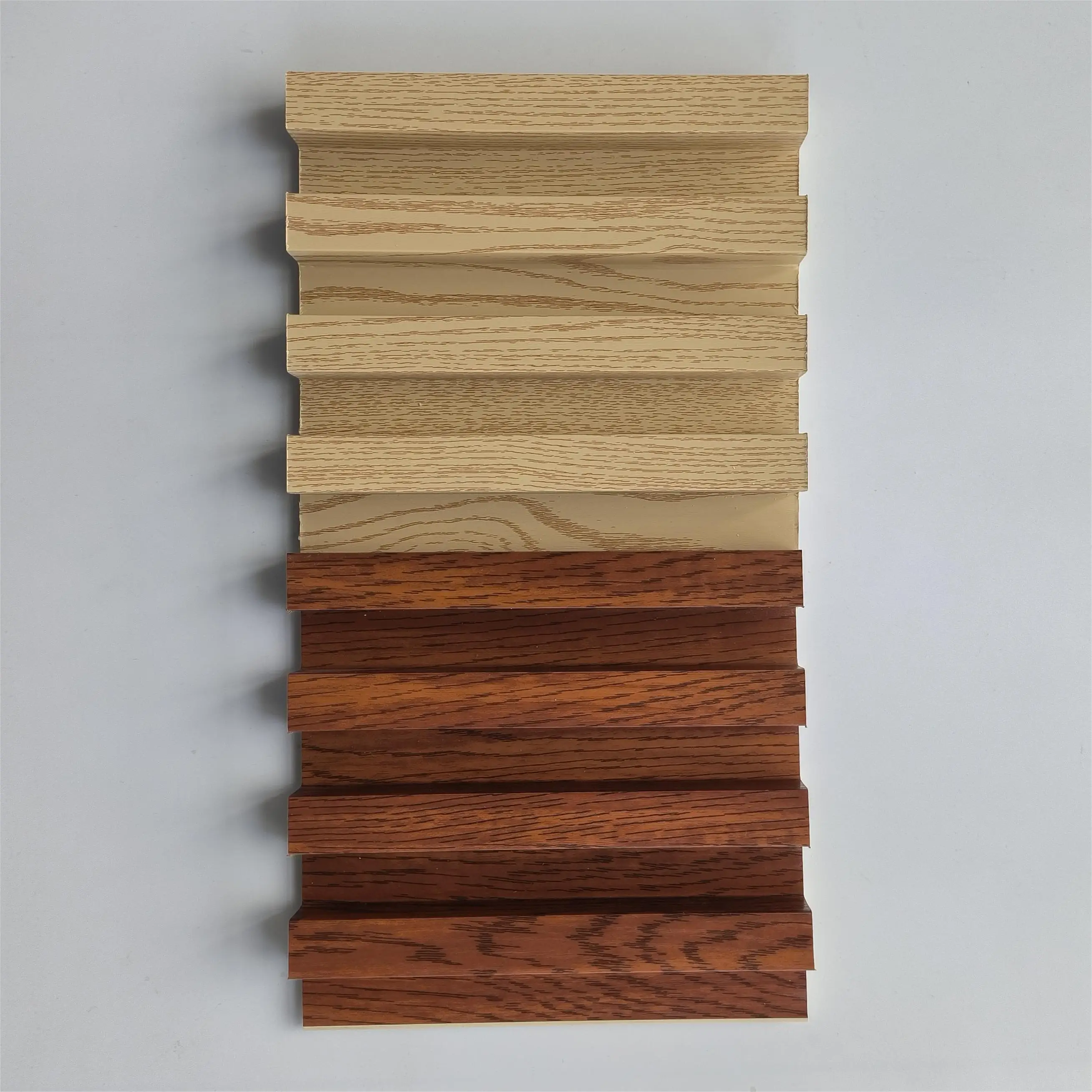 Water-proof Interior wall decor board with faux look wall cladding panel wooden plastic ceiling panel WPC wall panel