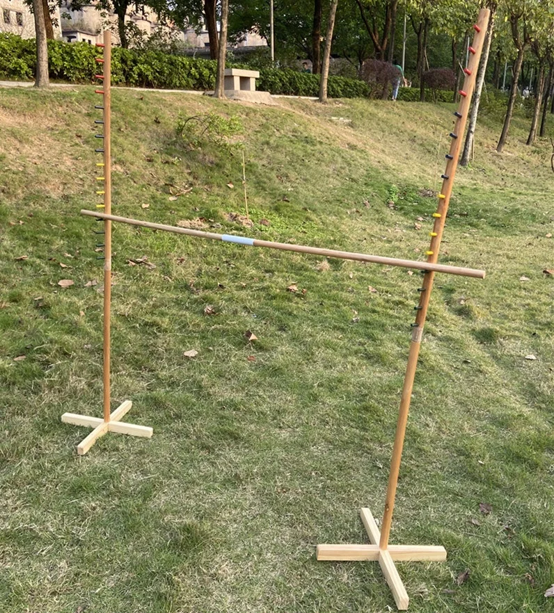 
Yard Games Deluxe Wooden Limbo Set Game Outdoor Party Fun Outdoor Game 