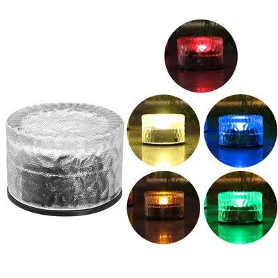 Solar Powered Fairy Lantern Light Outdoor Waterproof Path Lawn Garden Decor Solar Brick Light