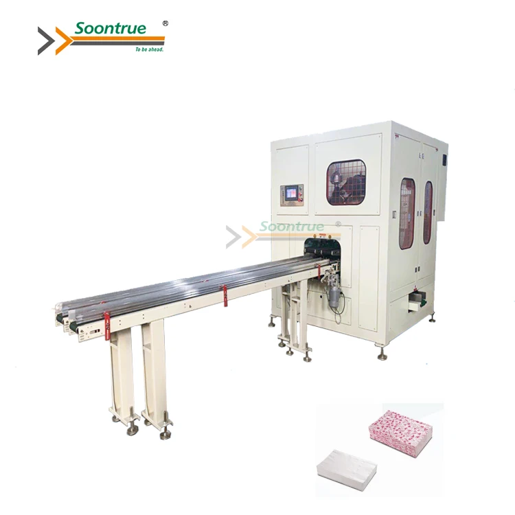 Soontrue paper product making machinery Paper Logsaw cutter with 2 channels