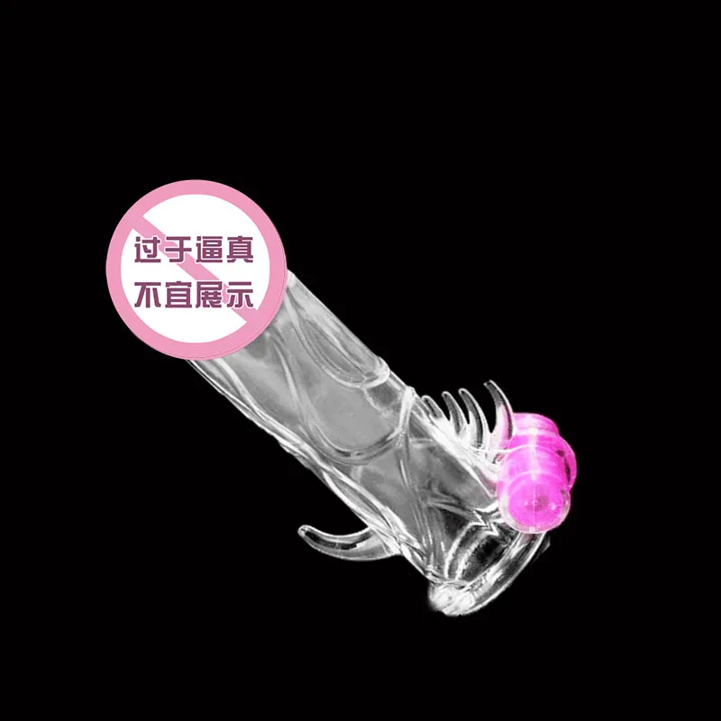 New crystal Penis Cock ring Vibrator for couple Sex toy for man and woman