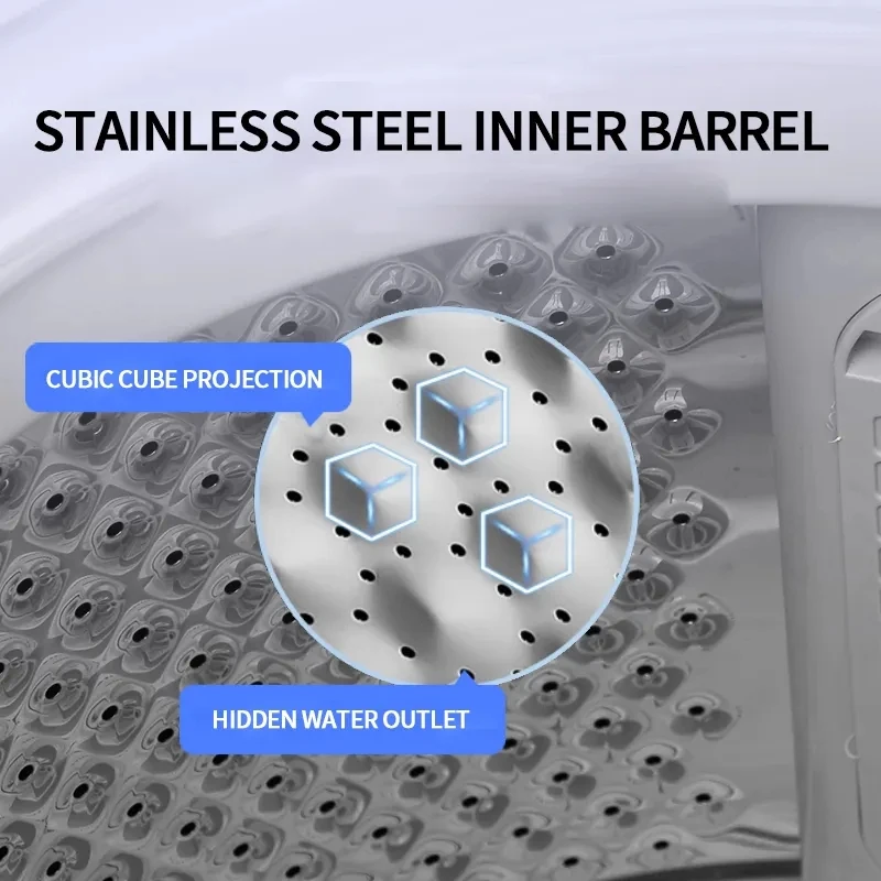 Best Selling Small Capacity Top Loading Fully Automatic Washing Machine for Apartment