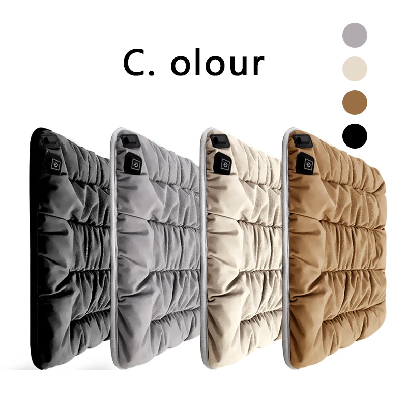 EMAF Usb Type-C Водонепроницаемая графеновая Автомобильная подушка с подогревом автомобильное сиденье мягкая подушка с подогревом Подушка для автомобильного сиденья офисное кресло