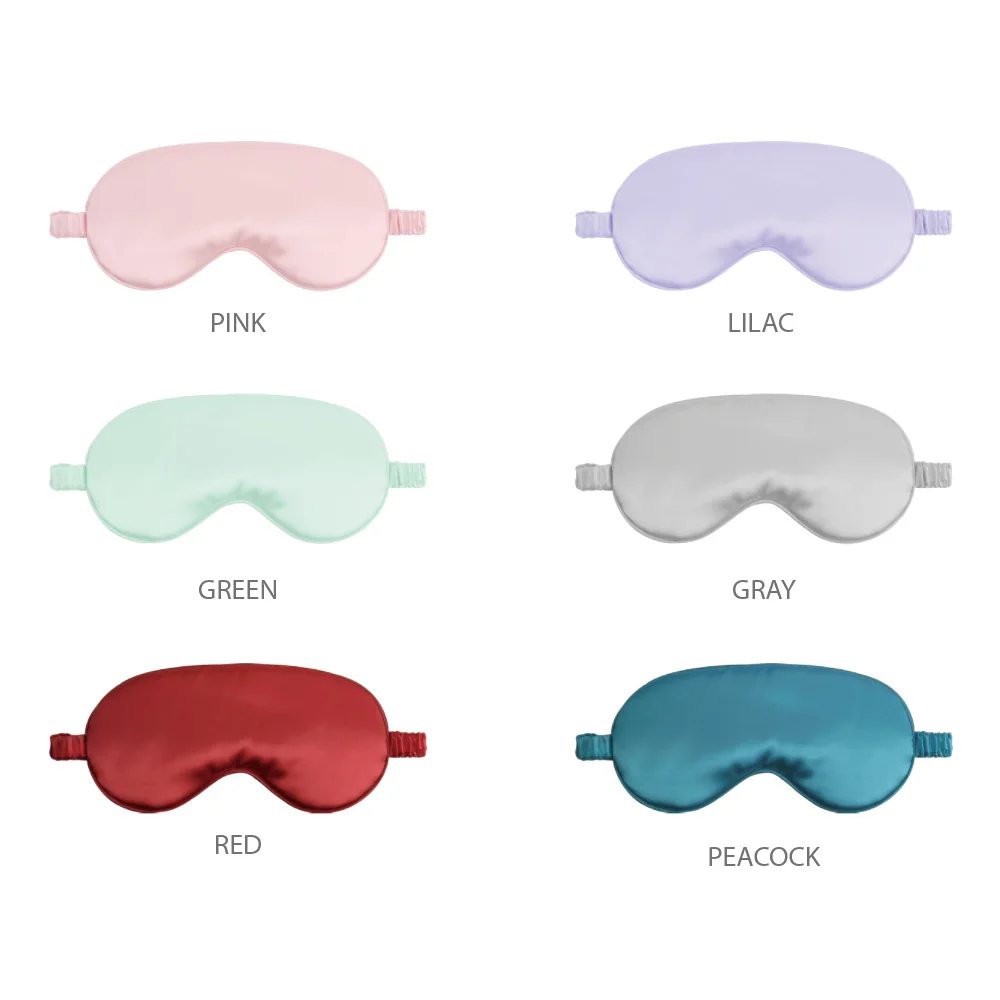 Aromatherapy Silk Sleep Eye Mask 100% Silk satin eye pillow for gifts