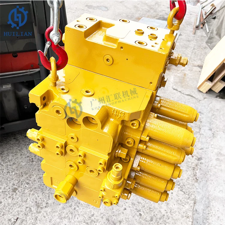 Excavator Hydraulic Main Control Valve 31N4-15120 Hydraulic Main Valve for R130