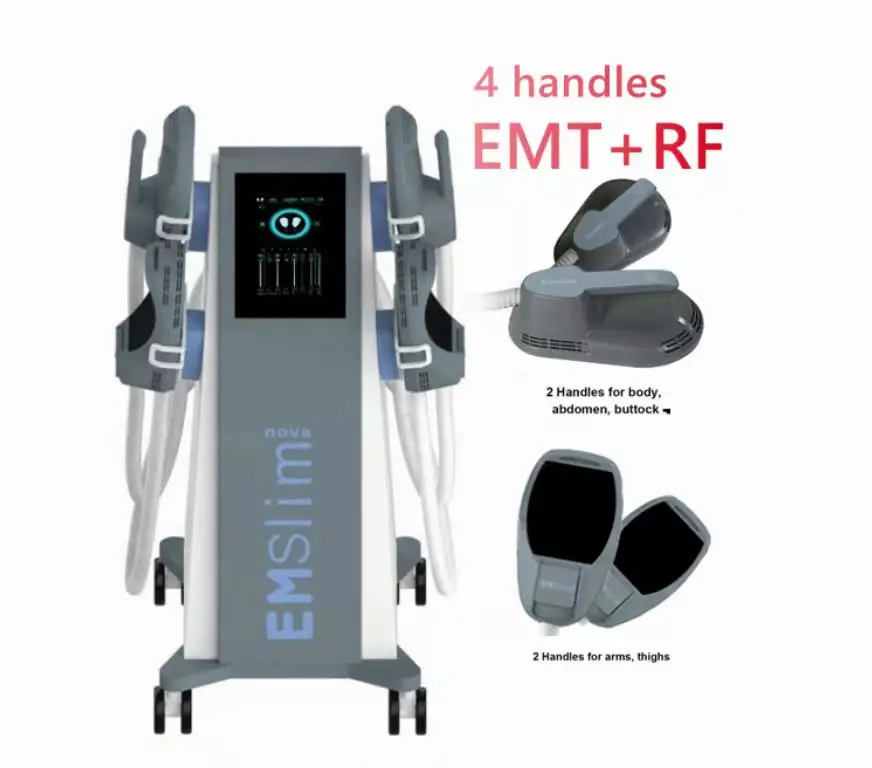 Emslim Nova Ems Rf Sculpting Machine With 4 Handles Ems Body Sculpting Machine Radiofrecuencia Ems Body Sculpt Massager