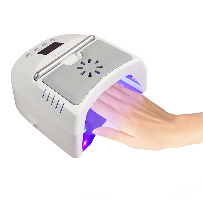 X&A Brand 2 In 1 Professional Dryer Gel Light Tools Manicure 72w Uv Led Nail Lamp With Fan