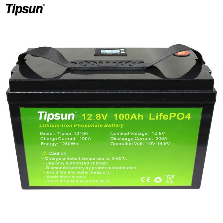 Tipsun OEM 12.8V 12V 24V 48V 200Ah 300Ah 400Ah 100Ah 50Ah 20Ah Lifepo4 Baterias Solar Lithium Ion Battery Pack