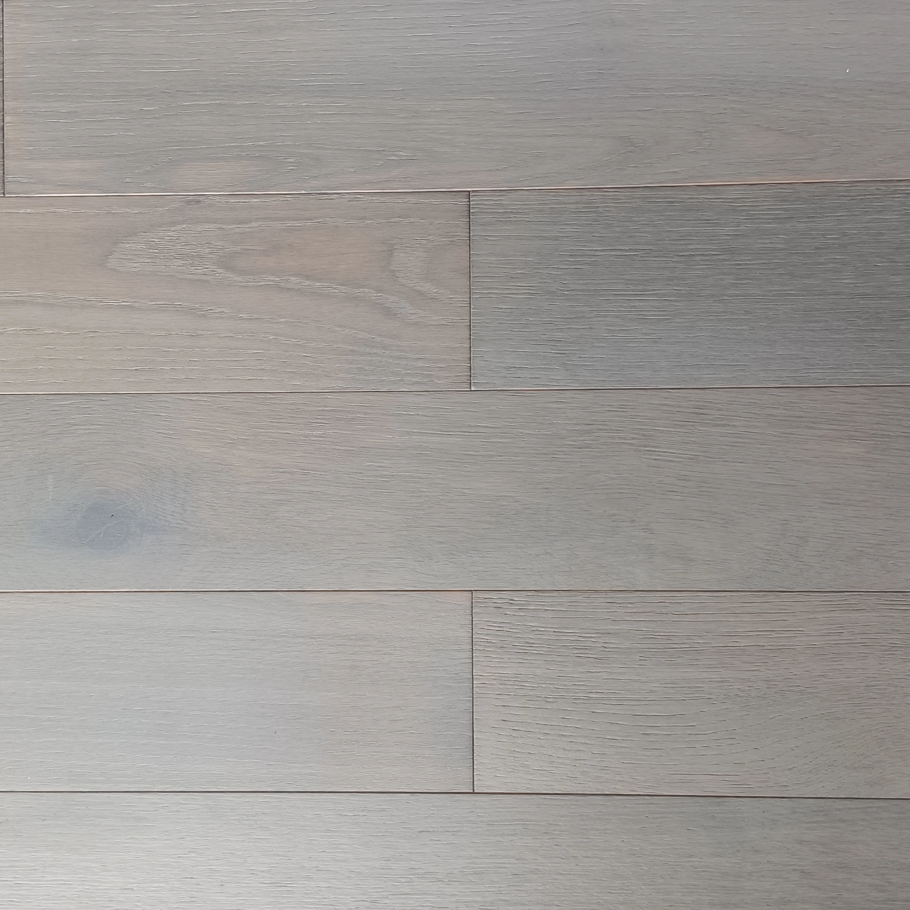 Kangton High Quality Europe Oak Real Wood Veneer SPC Flooring With Brush Texture