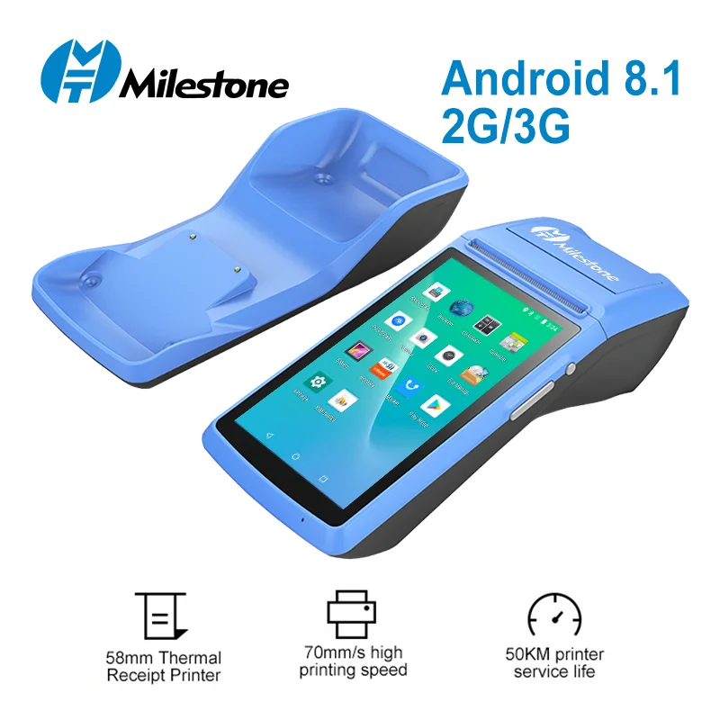 Прямая продажа с фабрики MHT-M1 5 дюймов сенсорный экран nfc поддержка gps gprs pos-терминал ОС android pos
