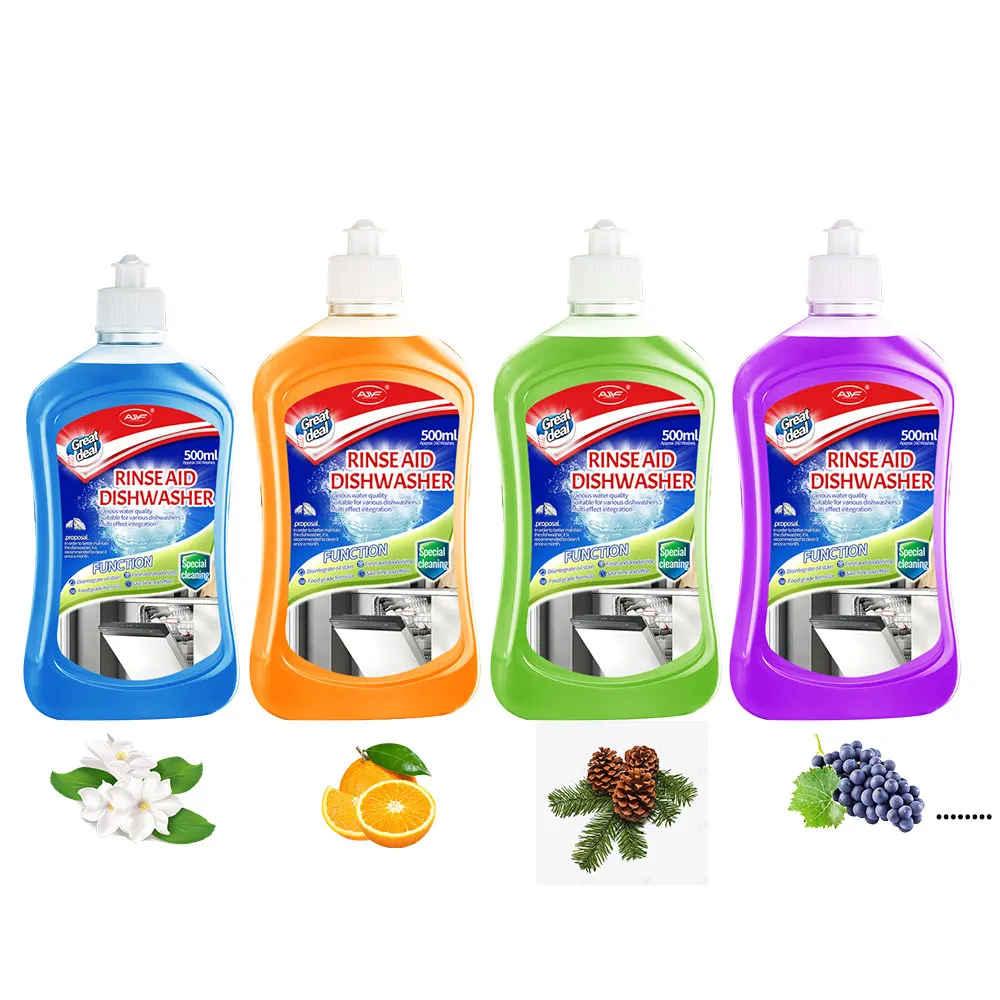 Food grade formula rinse acid clean your dishwasher