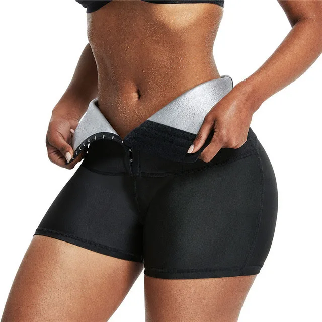 Europe and the United States large size fitness sweaty body sculpting yoga clothes breasted waist waist and hip lift pants