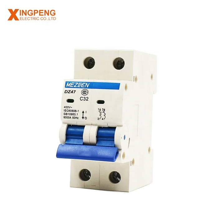 C45 63amp single phase 1p 2p 3p 4p mcb dc ac mini copper high quality circuit breaker