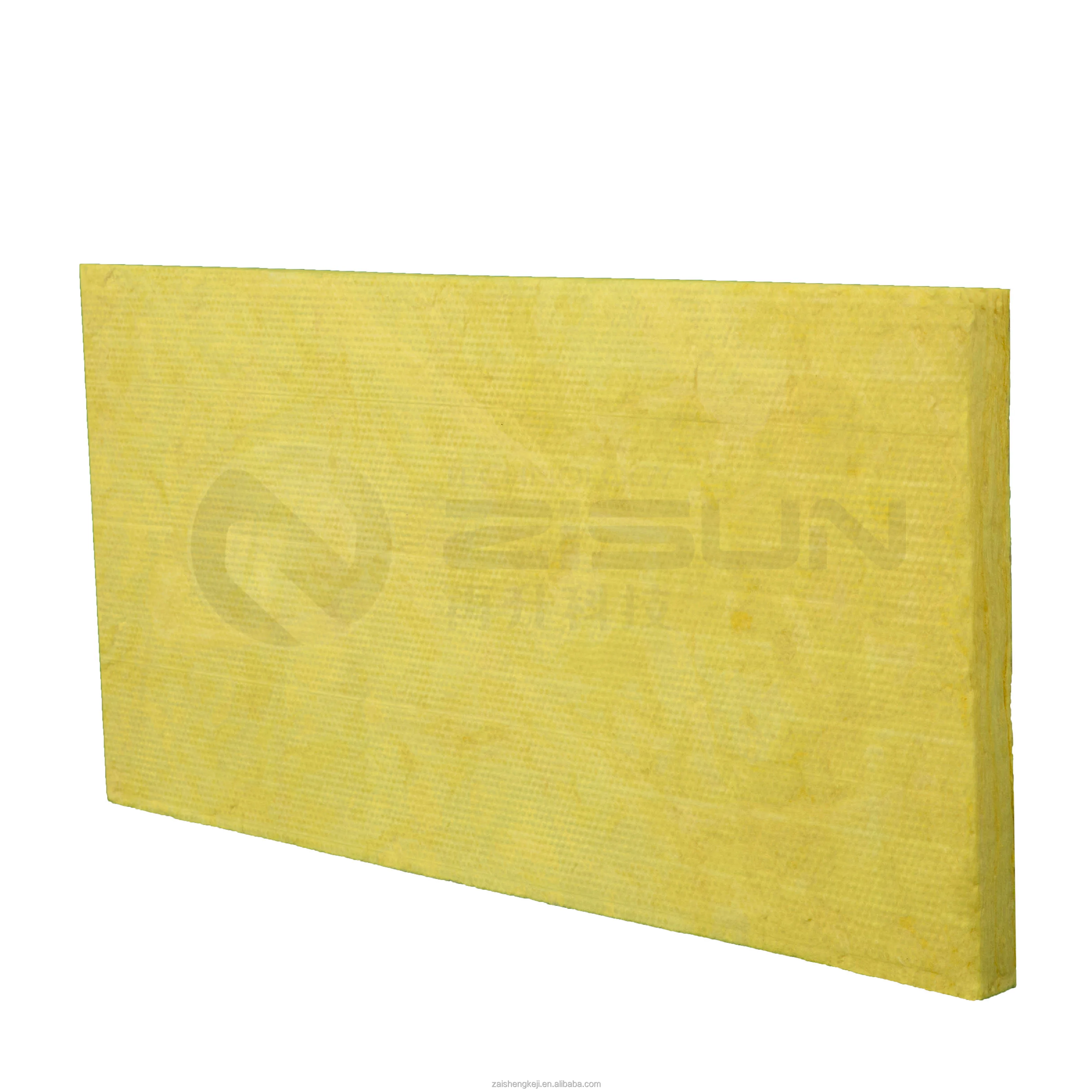 Aluminum foil facing  heatproof insulation fiberglass wool board
