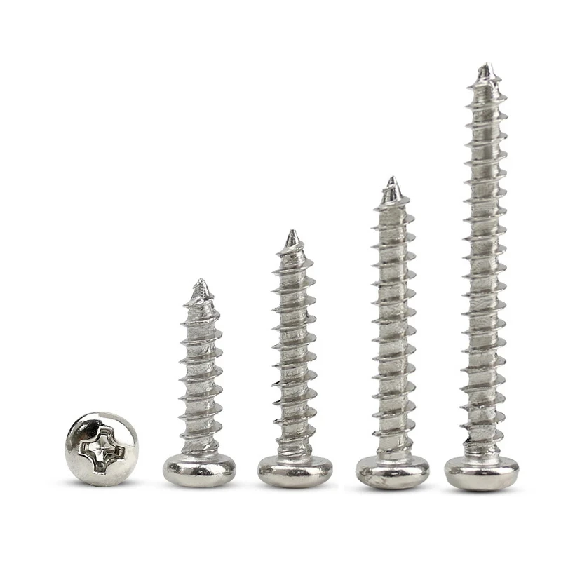 Custom Wholesale Chicago Screw CNC Metal Parts with Black and Zinc Finish Stud Screws for Heavy Industry Nut Bolt Screws