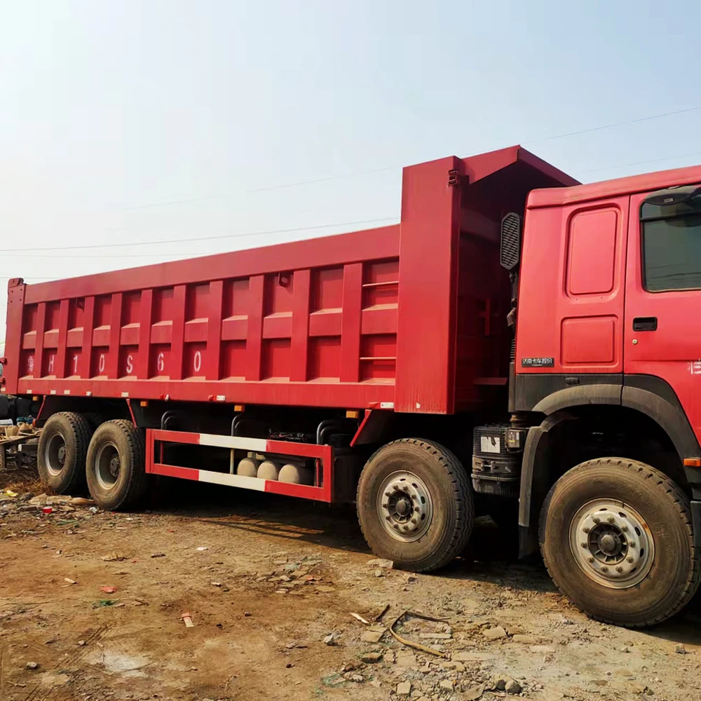 Sinotruk prime mover 6x4 8x4 371 Подержанные грузовые самосвалы 40 т для продажи