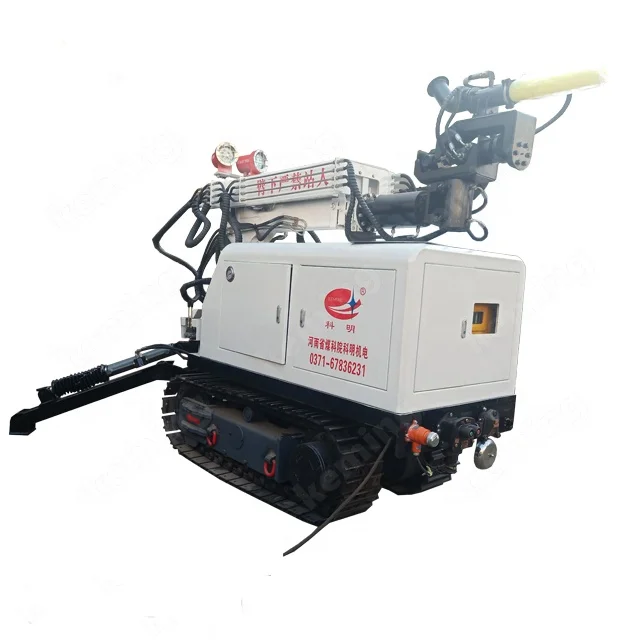 less than 2 m width Shotcrete Robot arm with shotcrete machine suitable For tunnel Concrete Spraying