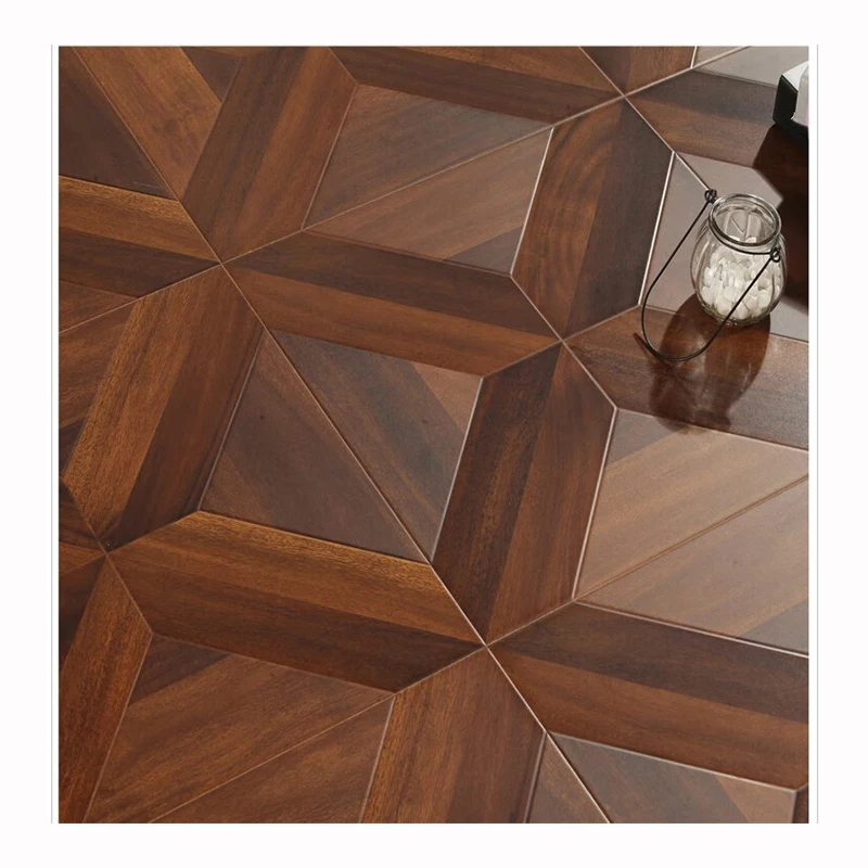 European Oak Solid Hardwood Solid Parquet Flooring Bedroom Traditional Plywood Craftsmanship