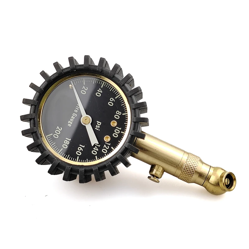 Excellent Quality 2 Inch Inflator Gauge Air Pressure Test Instrument Wholesale Tire Pressure Gauge
