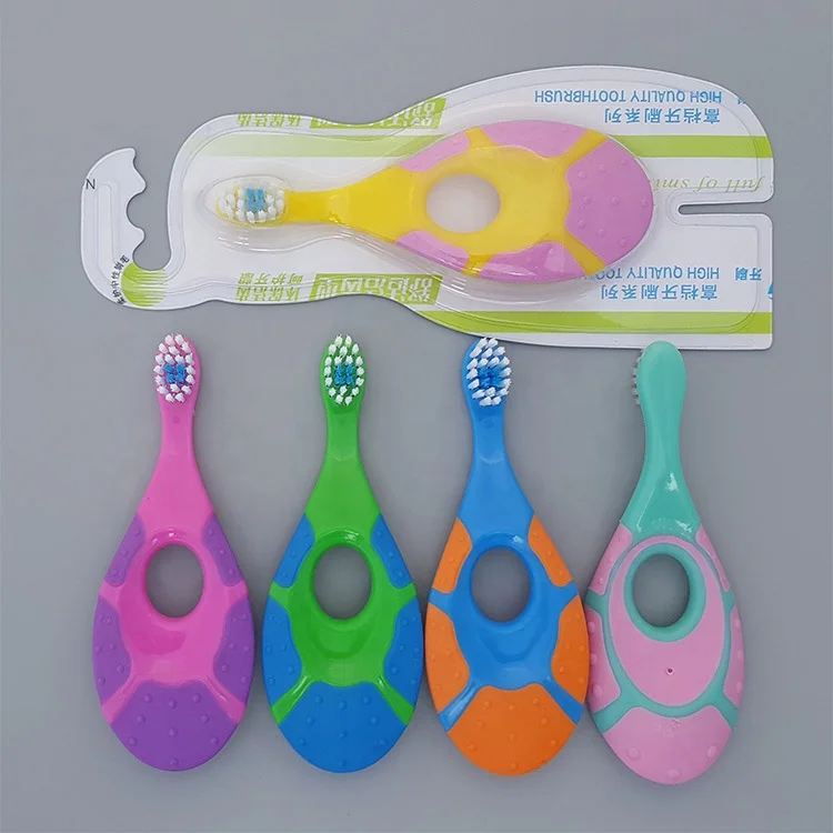 Young Child Turtle Toothbrush finger practice tortoise baby teeth brush