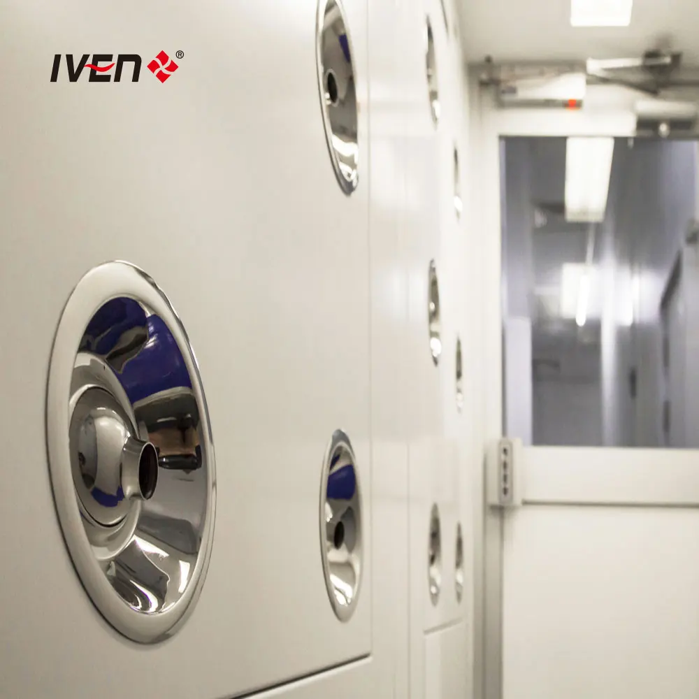 Cleanroom System Air Shower Clean Room For Pharmaceutical IV Solution Turnkey